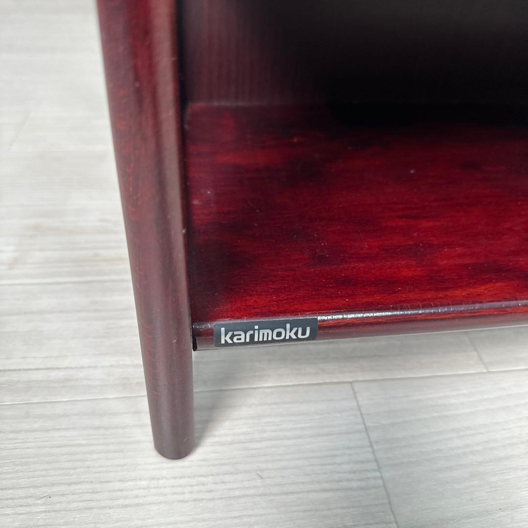 展示品 カリモク スリッパラック コンパクト 玄関収納 スリッパ入れ i1※