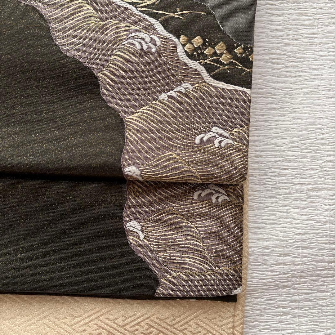 ⭐️美品⭐️袋帯　金糸　引泊　お茶会　観劇　卒業式　道長唐華文　正絹