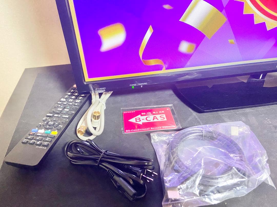 【今だけ優待価格】SHARP AQUOS｜32V型HD・Wチューナー裏録