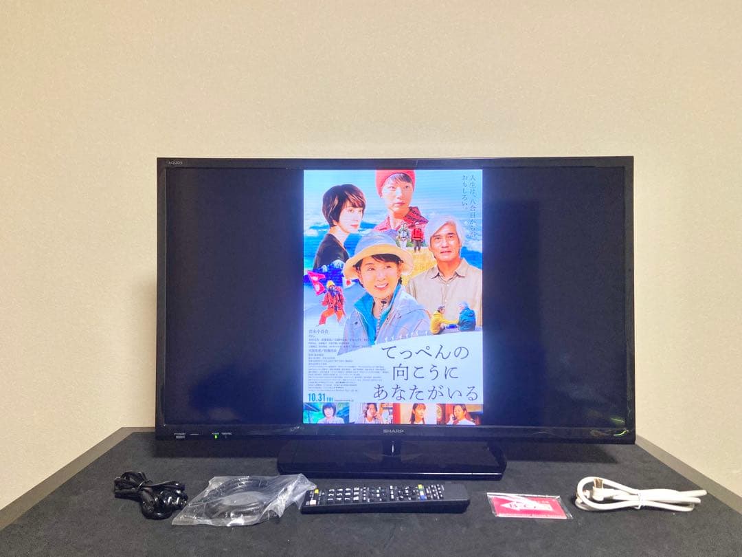 【今だけ優待価格】SHARP AQUOS｜32V型HD・Wチューナー裏録