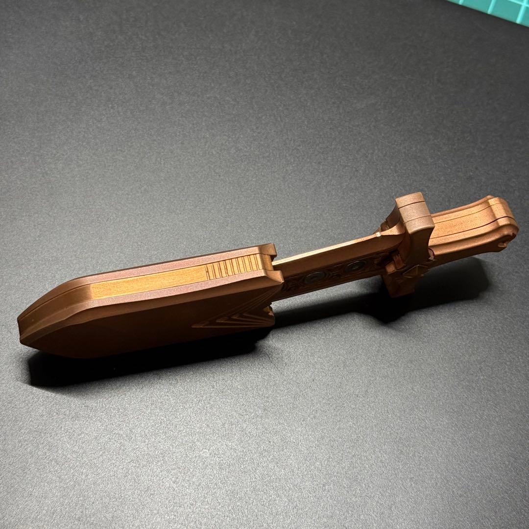 聖剣　紫銅製 フィジェットトイ　EDC fidget toys