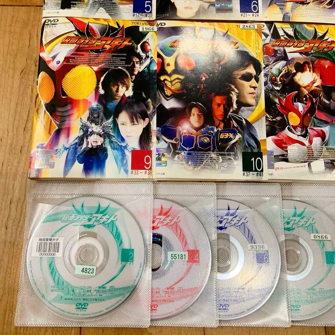 仮面ライダーアギト　1〜12巻　完結　DVD　全12巻セット　ヒーロー　匿名配送