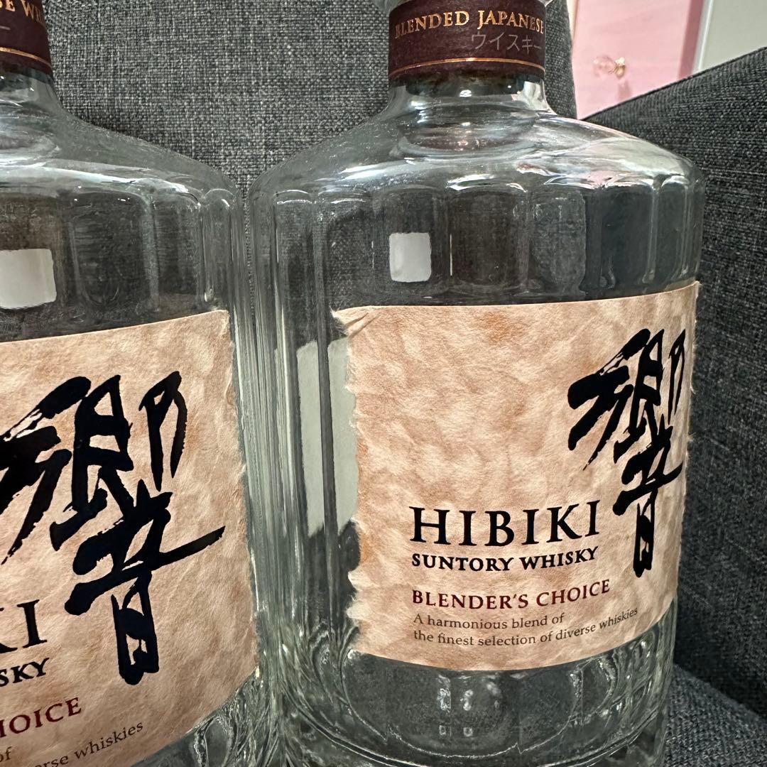 サントリー ジャパニーズウイスキー 響 21年 空瓶 非売品 タンブラー