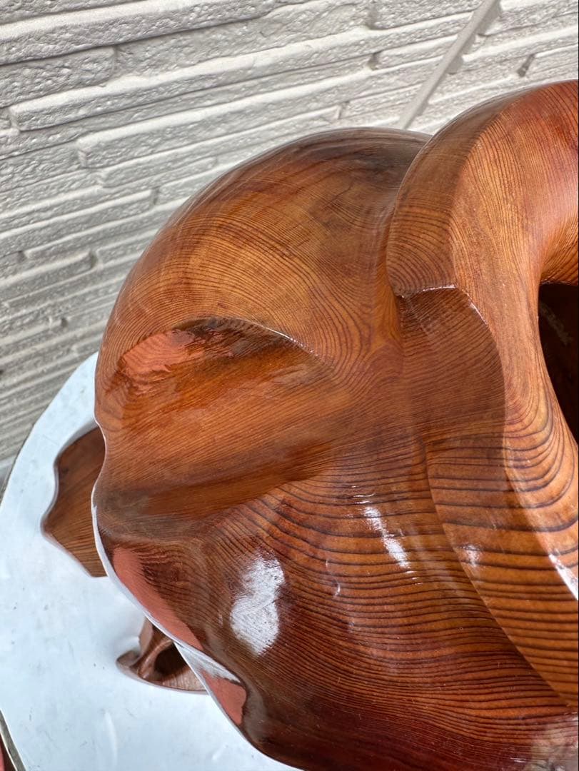 希少品　屋久杉の花瓶　壺 土台