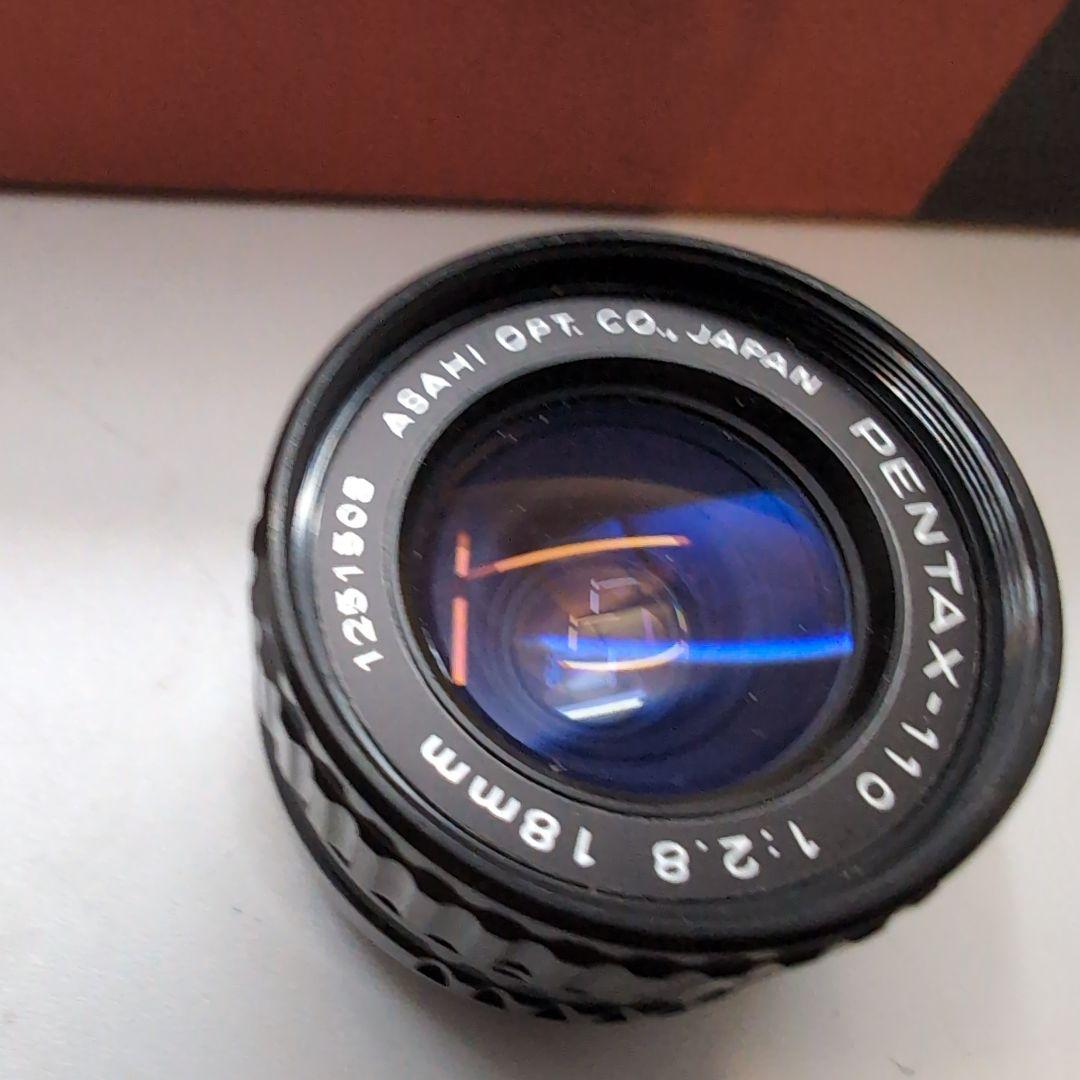 動作確認済PENTAX auto 110 フィルムカメラ 24mm F2.8付き