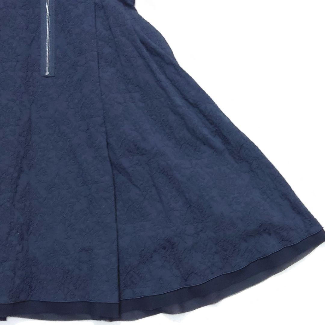 【美品】DAISY LIN FOXEY☆ノースリーブ☆ジャガード☆38(M)