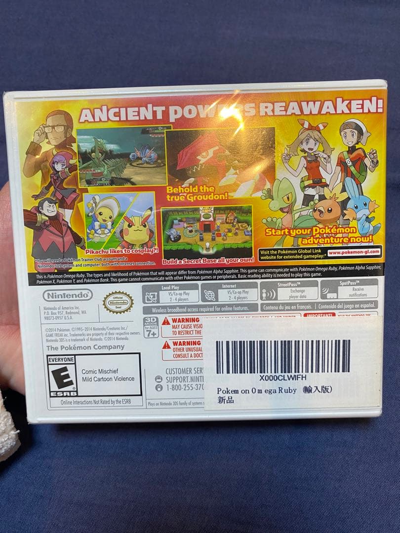 ポケモンオメガルビー 海外版 Pokemon Omega Ruby