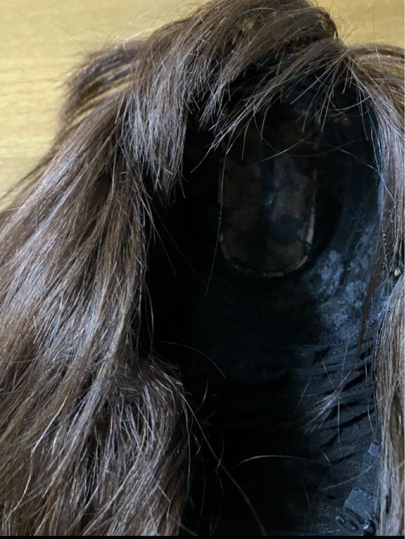 オカン50 週末お値下げ❣️人毛フルウィッグ