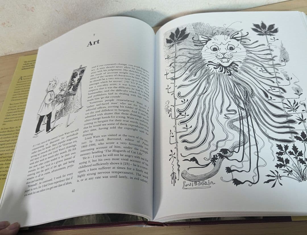 洋書 Louis Wain: The Man Who Drew Cats