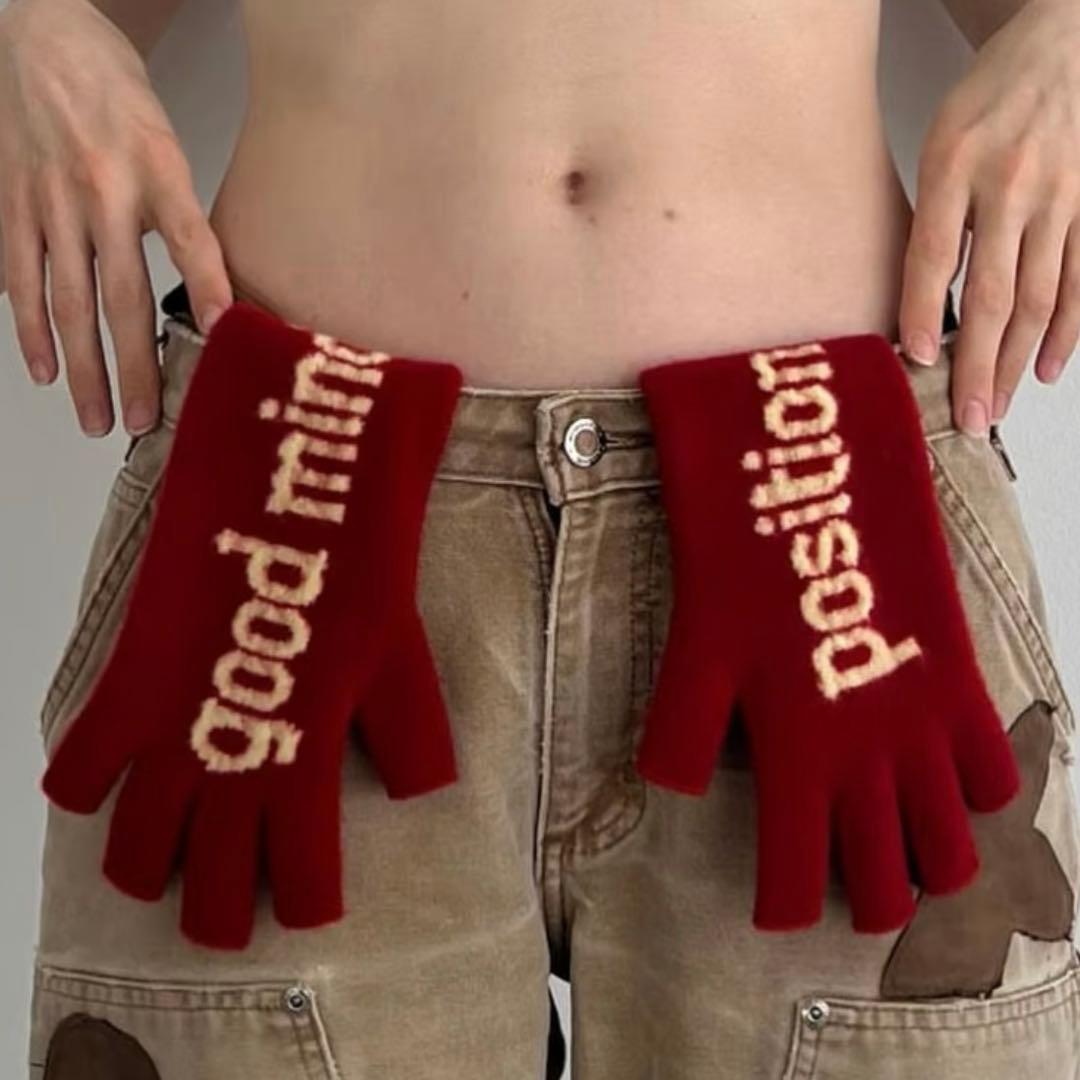 donttellanyone gloves 手袋　ミトン