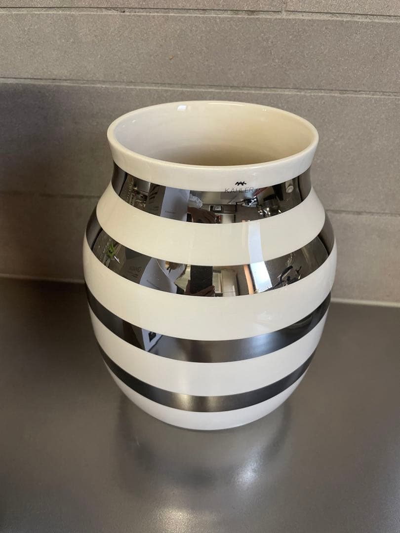 KAHLER ケーラー　オマジオフラワーベース　Ｍサイズ　花瓶