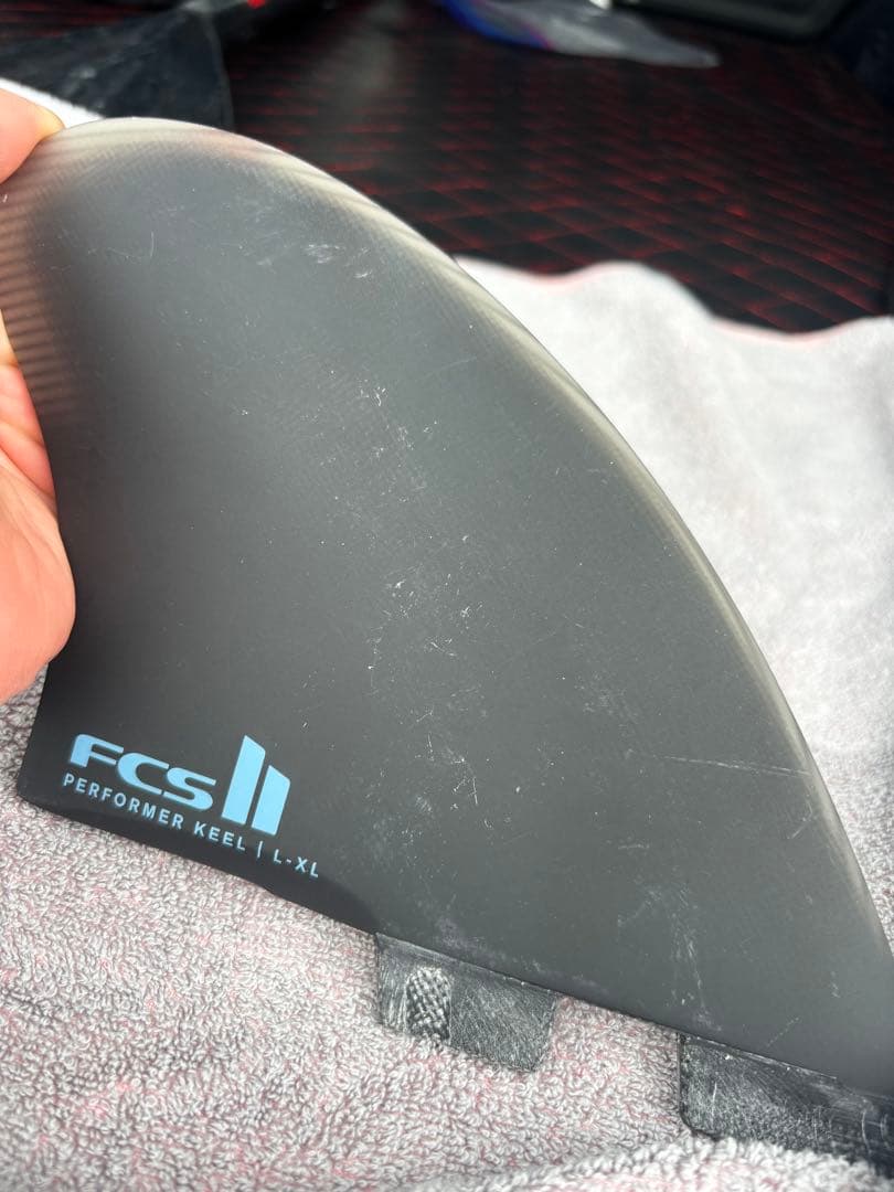 サーフィン・ボディボード FCS II PERFORMER KEEL TWIN FIN SET XL
