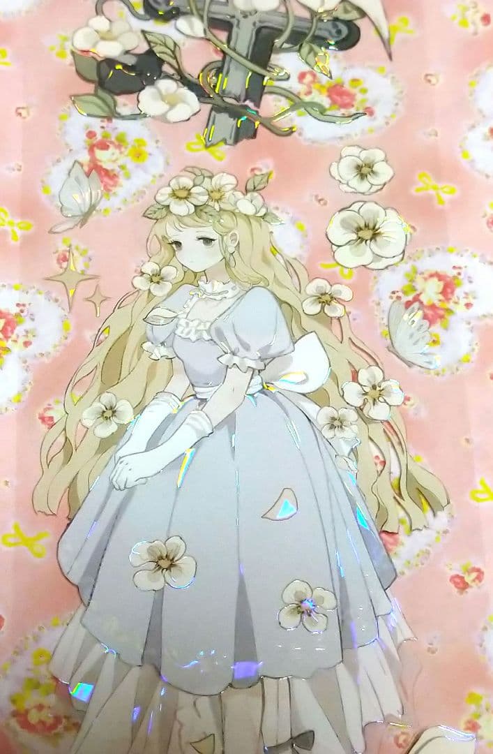 ✩のこり２✩J968＃花间精灵(贝壳光)迷雾切り売り海外人物マステ女の子