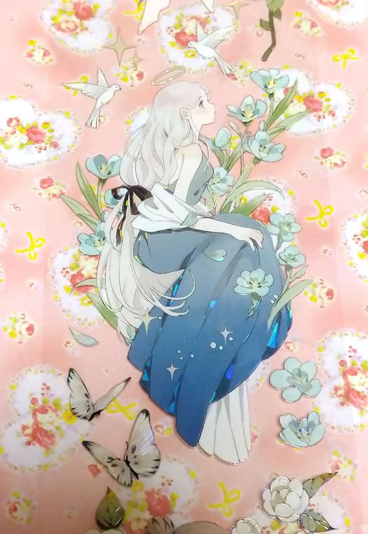 ✩のこり２✩J968＃花间精灵(贝壳光)迷雾切り売り海外人物マステ女の子