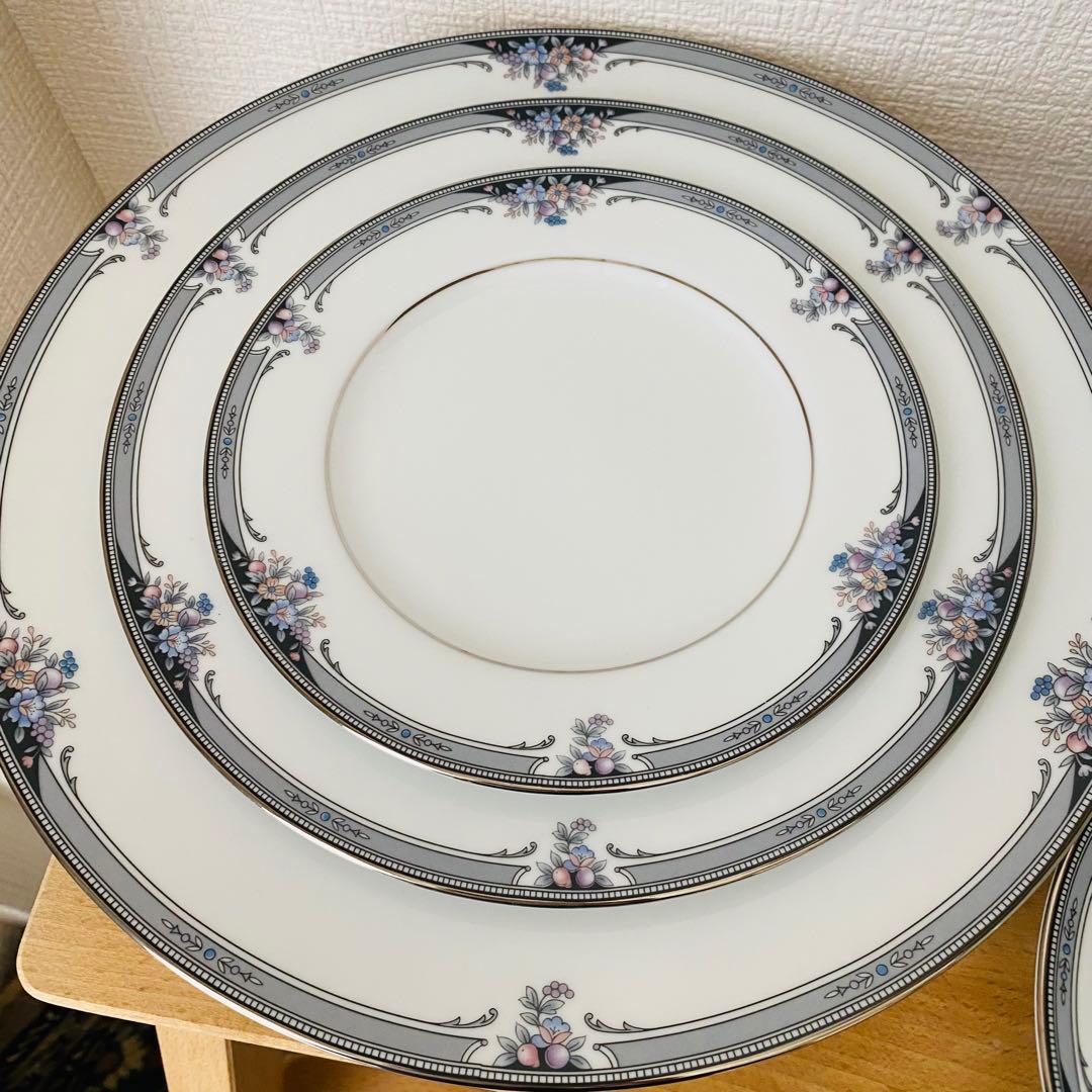 ⚫︎ノリタケ　ディナーセット　カップ　ボウル　プレート　5点セット　10上〜14下