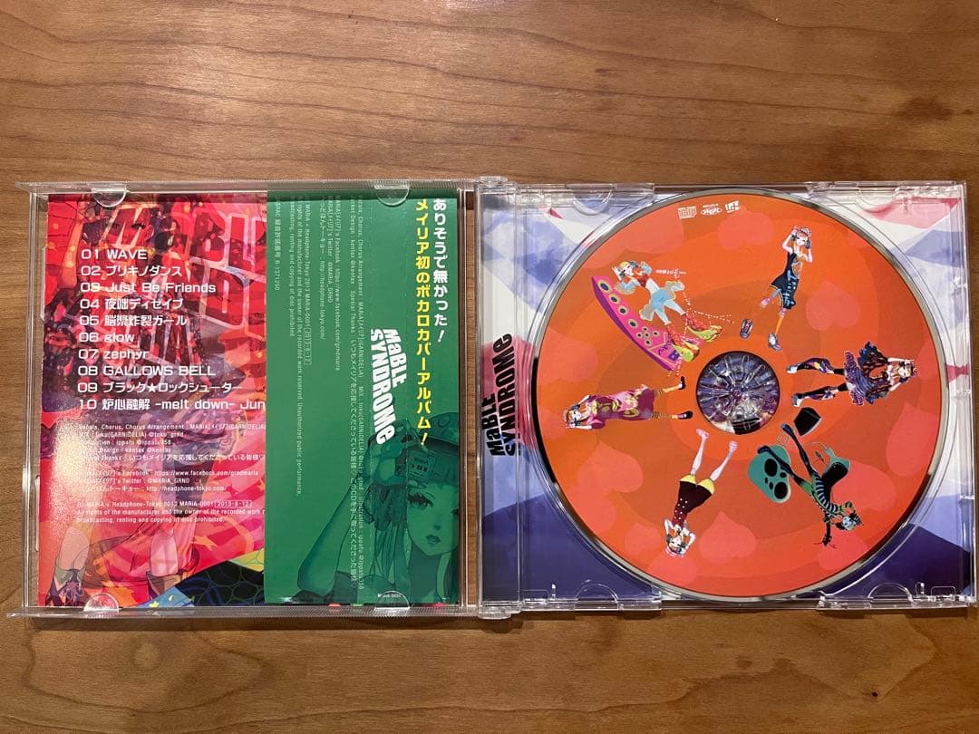 GARNiDELiA MARiA MaBLE SYNDROMeサインアルバム