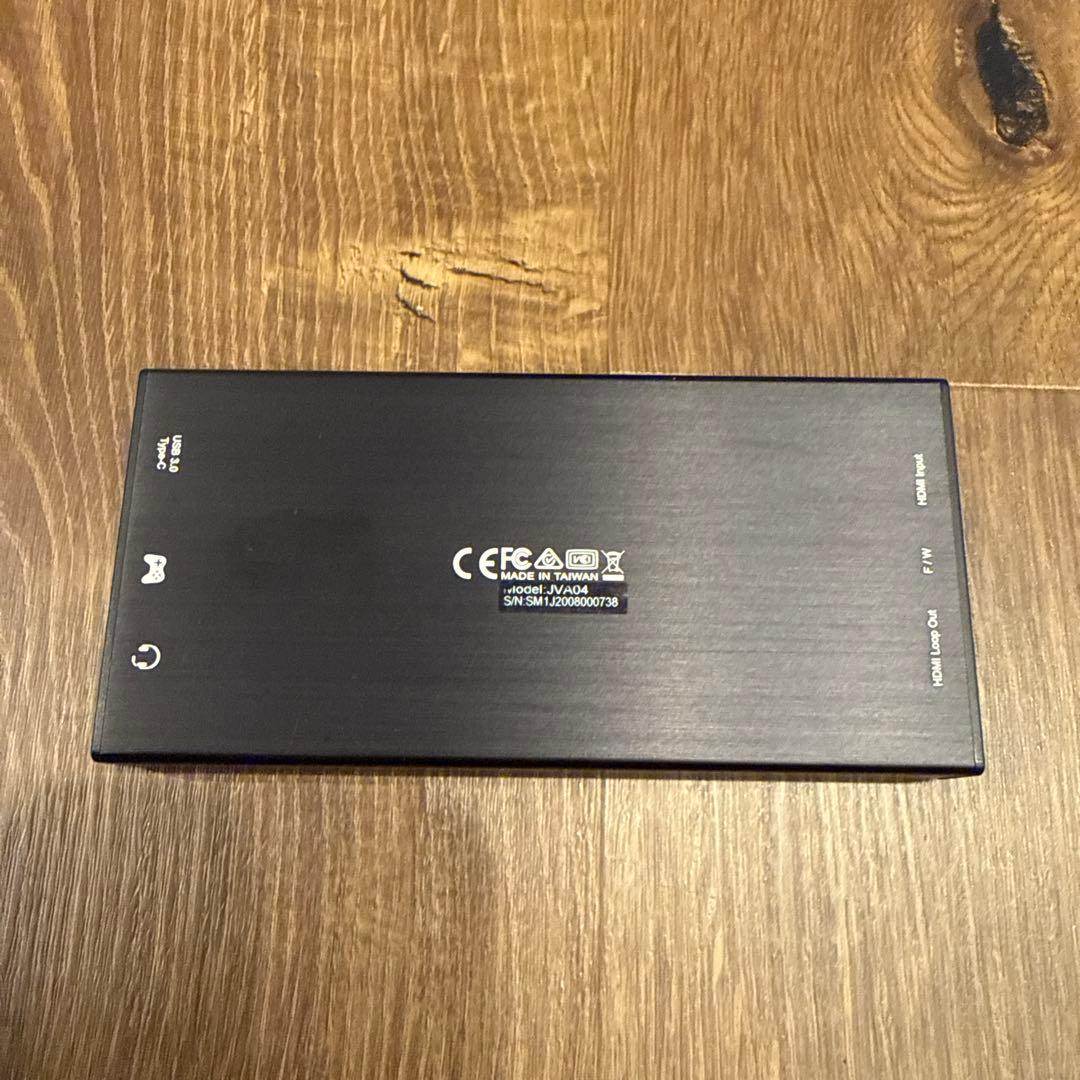 j5 create JVA14 USB 4K ゲーム キャプチャーステーション