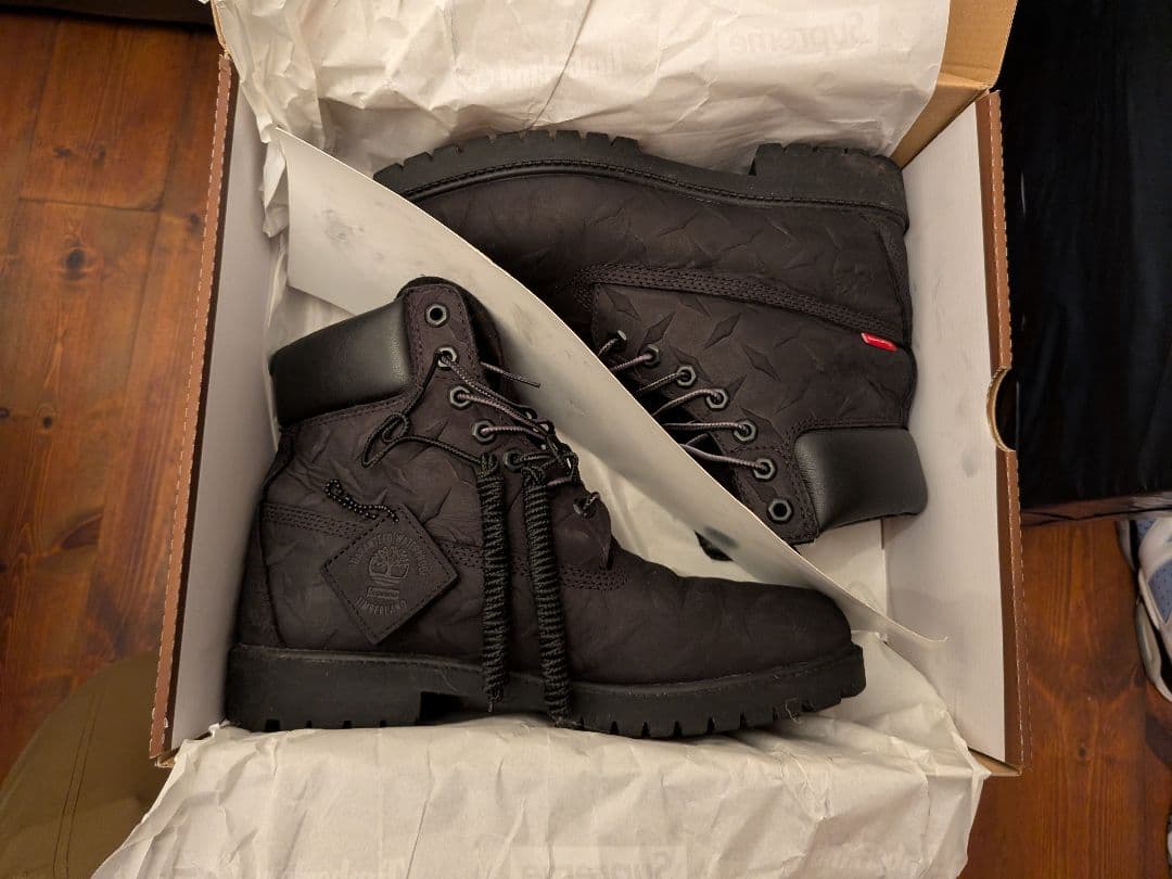 Supreme×Timberland Diamond Plate6インチブーツ