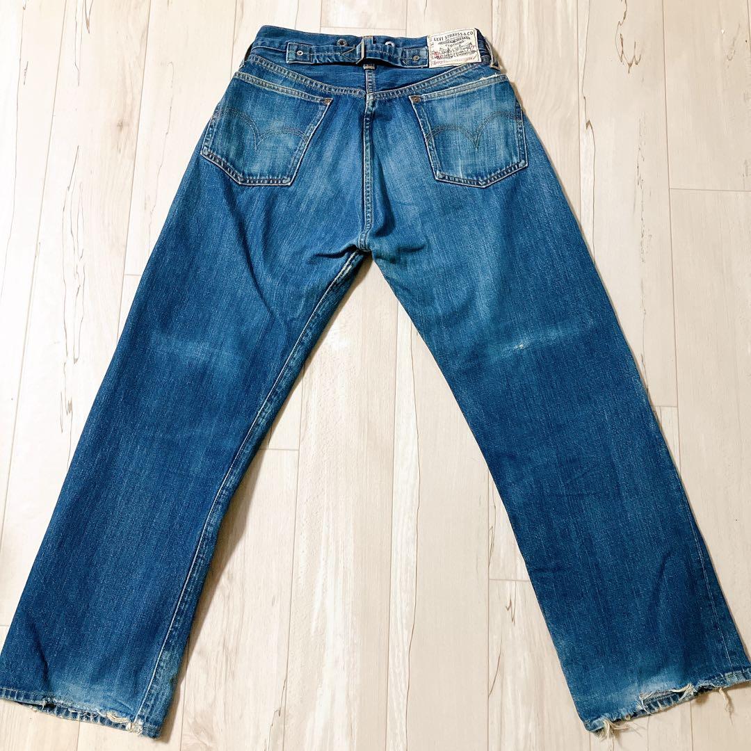 リーバイス 201 1920年モデル 米国製 ボタン裏555 W31 バレンシア