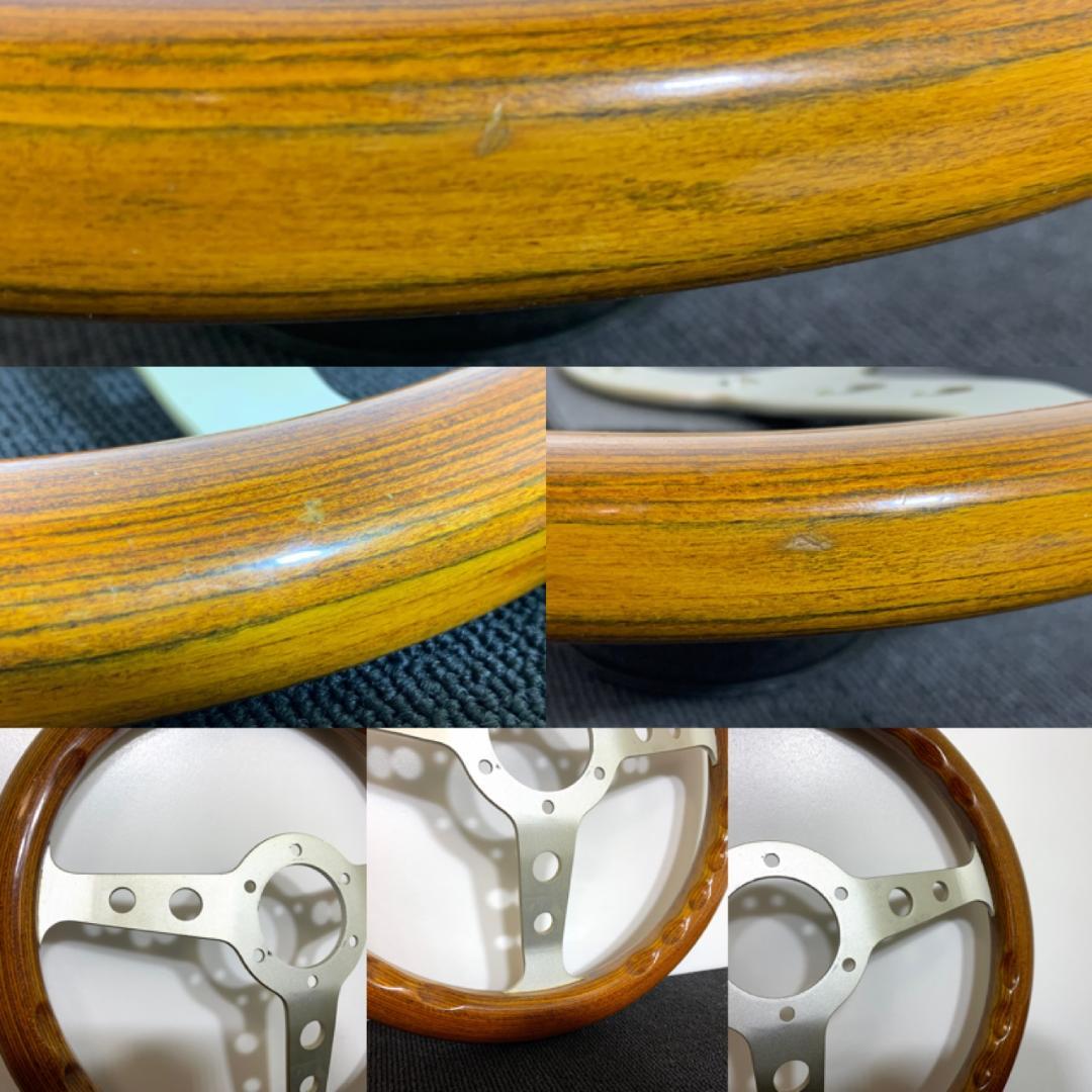 ル・マン ウッド ステアリング 32Φ 希少モデル 当時物 良品 街道レーサー