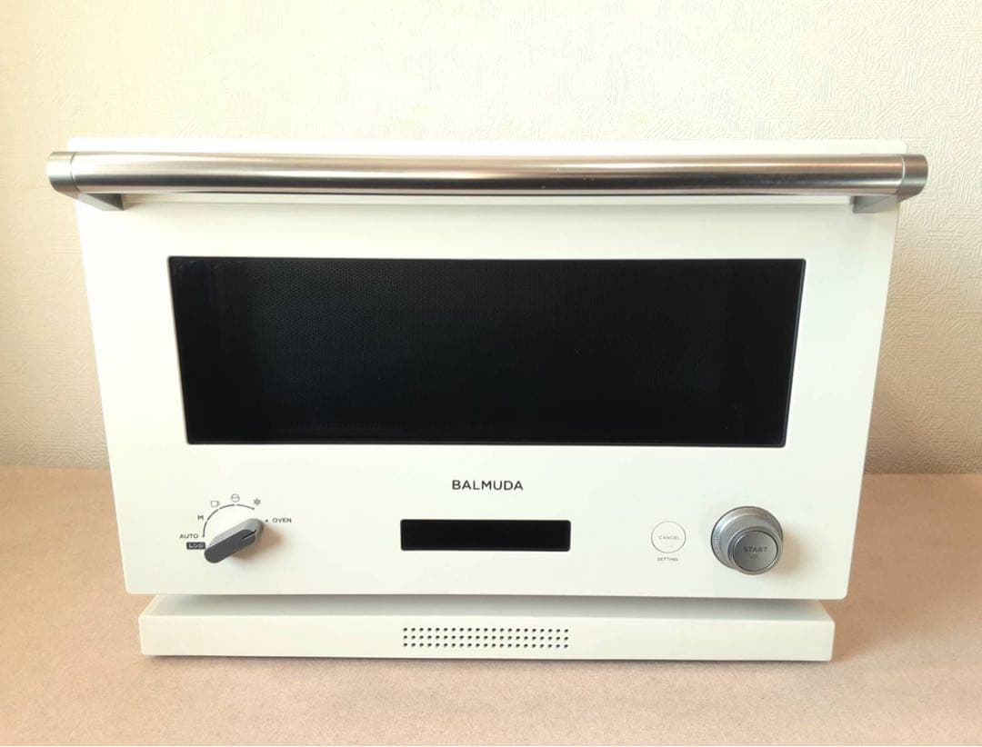 BALMUDA オーブンレンジ K04A-WH ホワイト 白