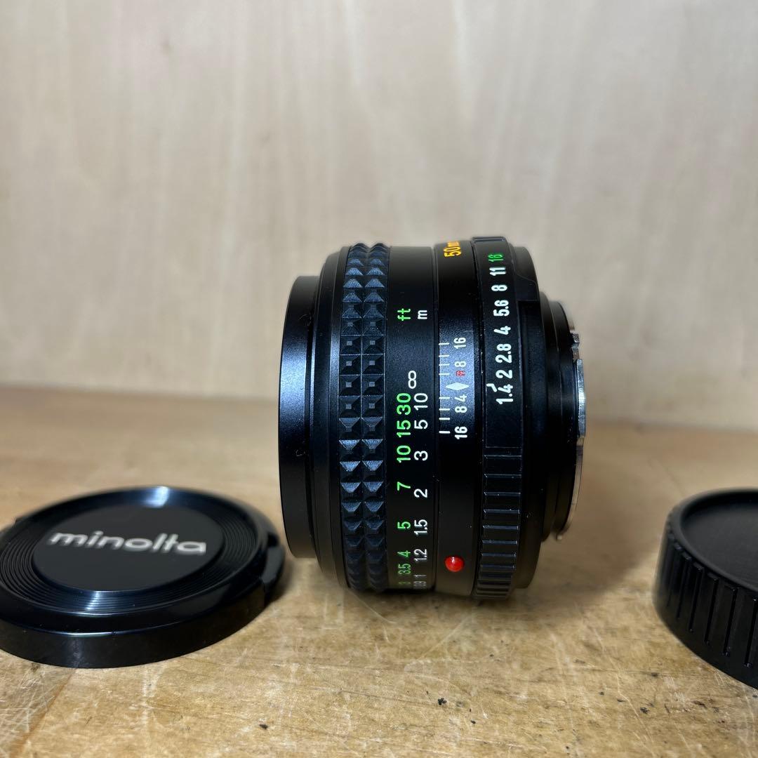 Minolta MD Rokkor 50mm f1.4 完動極美品