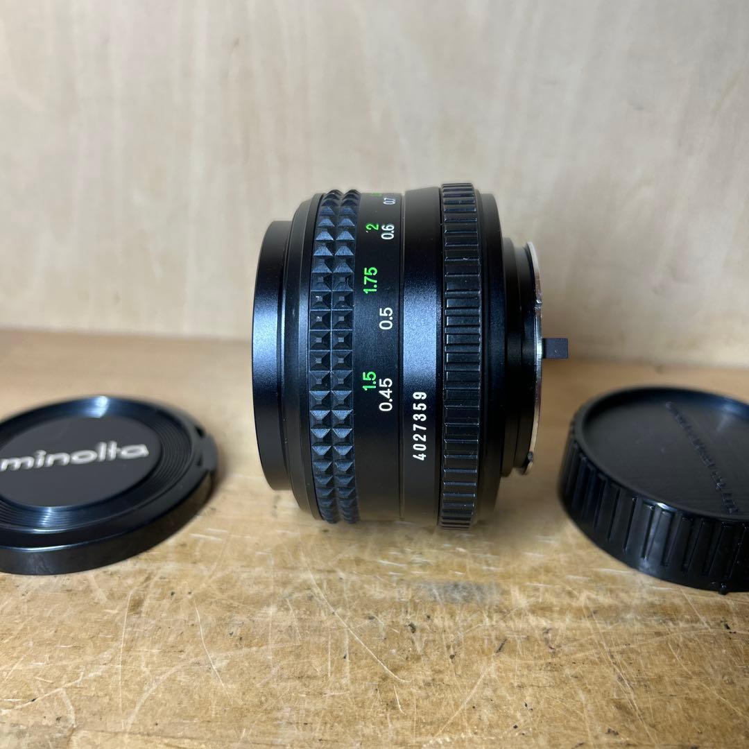 Minolta MD Rokkor 50mm f1.4 完動極美品