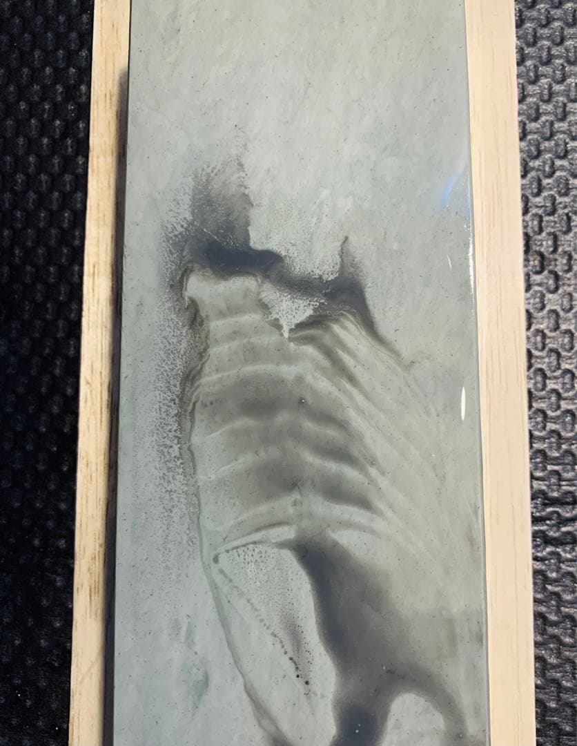 天然砥石　正本山合砥　ダマスカス 水浅黄　仕上げ砥石