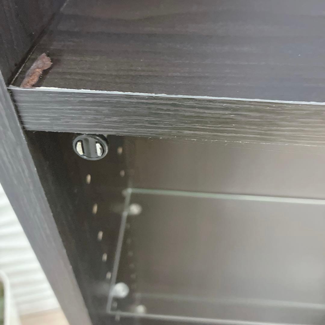 ①◇大阪府 神戸市 配達料無料！◇不二貿易◇ガラスコレクションケース◇ハイタイプ