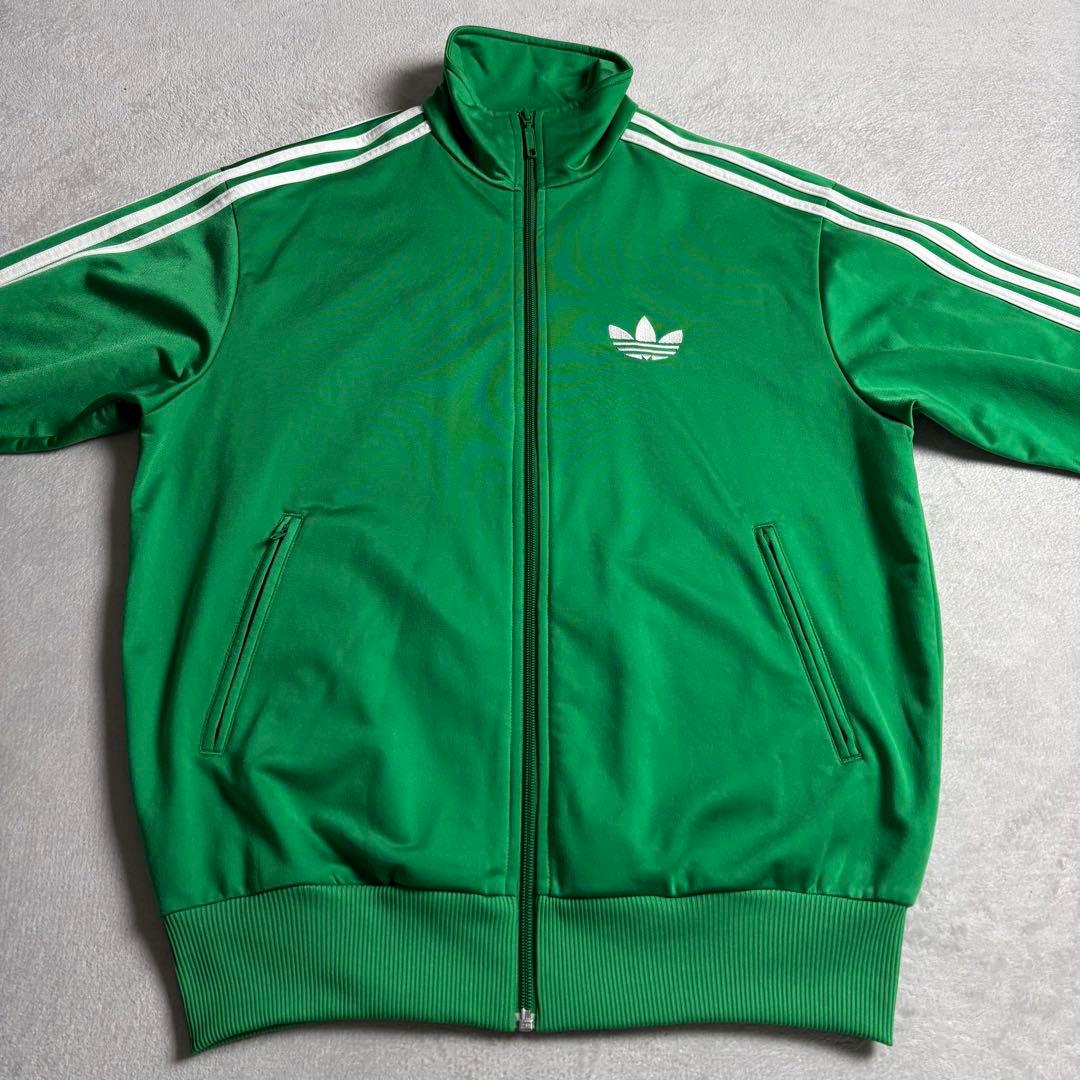 00s adidas ファイヤーバードトラックジャケット　トレフォイルロゴ刺繍
