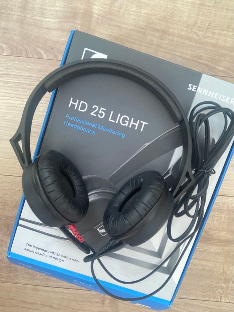 [箱付き美品]Sennheiser HD25 LIGHT ヘッドホン