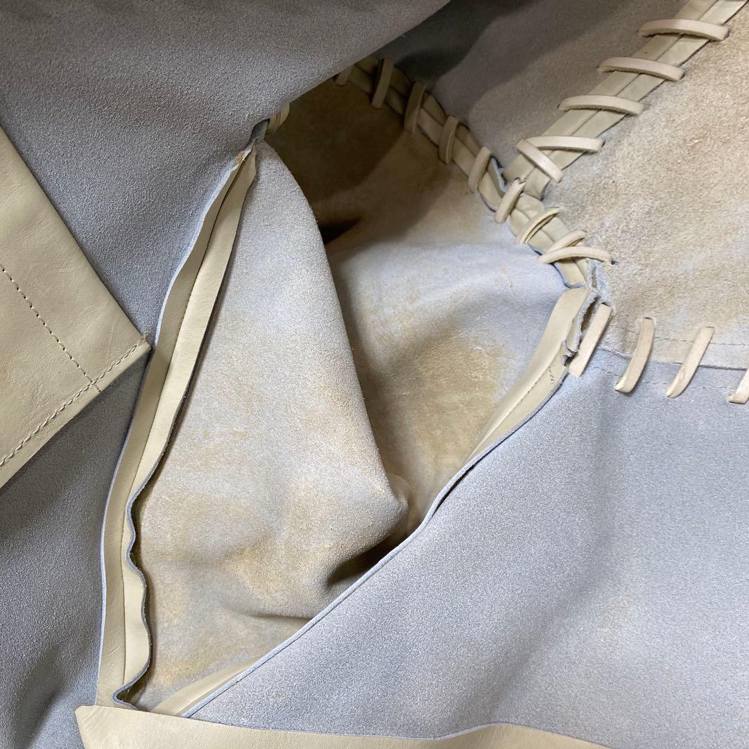 コムデギャルソン 05ss 激レア!! 編み込み ショートレザージャケット