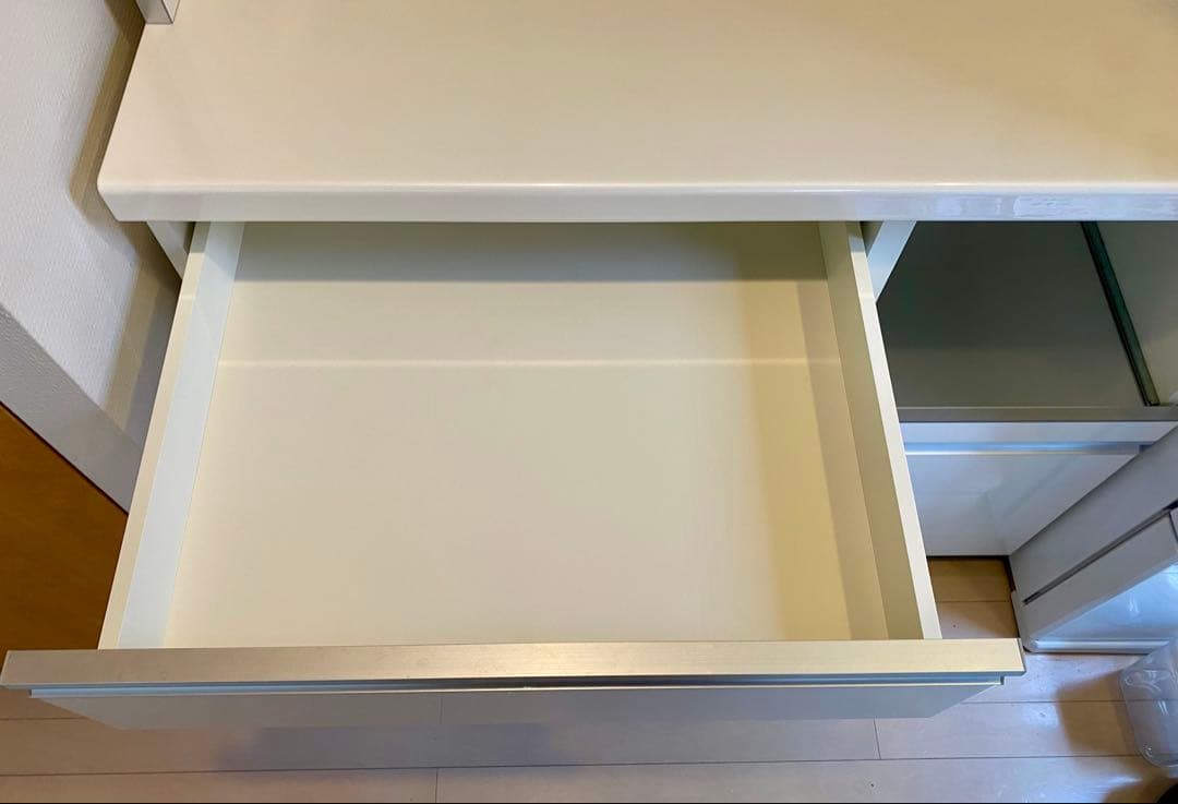 パモウナ　カップボード　キッチンボード　食器棚　100