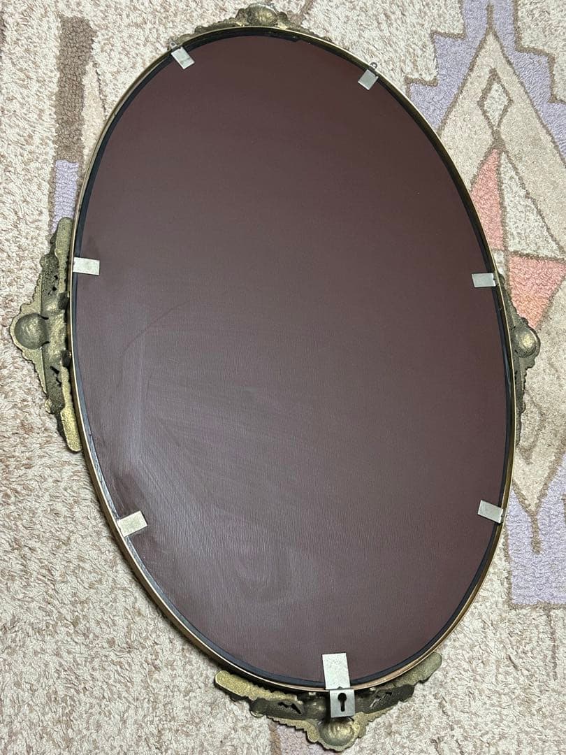 アンティーク　大きい鏡　ミラー　インテリア　美容室　古民家　骨董