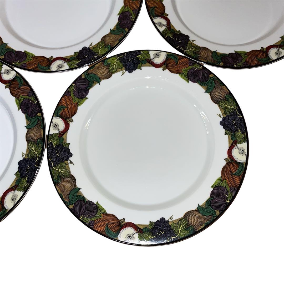 【未使用品級】 DANSK コルヌコピア ディナープレート 約23㎝ 5枚セット