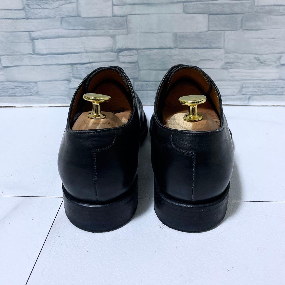 美品 ジャランスリワヤ ビジネスシューズ EDWARD 42 ダイナイト 黒