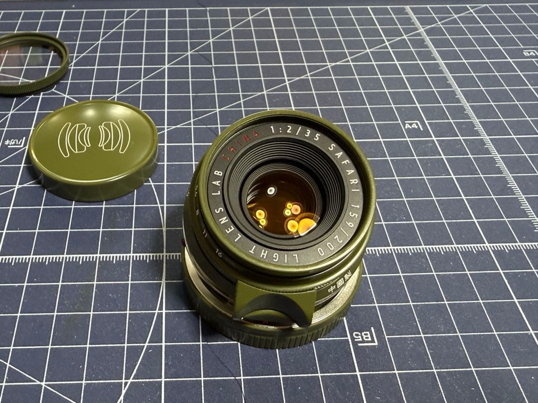 Light lens lab M 35mm F2 周八枚+UVフィルター+フード