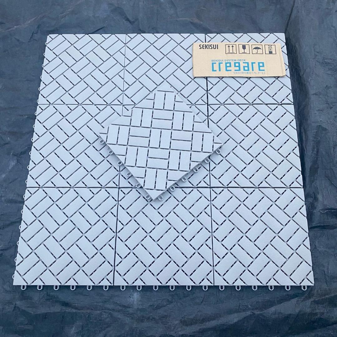 alwayshappy品 プラスチックタイル＋幅調整材 /1箱目