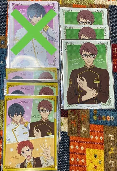 Free! ココス クリアファイル