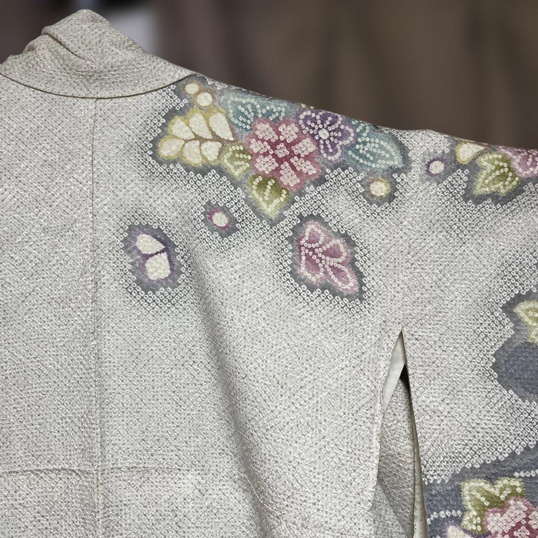 ひまわり　総絞り訪問着