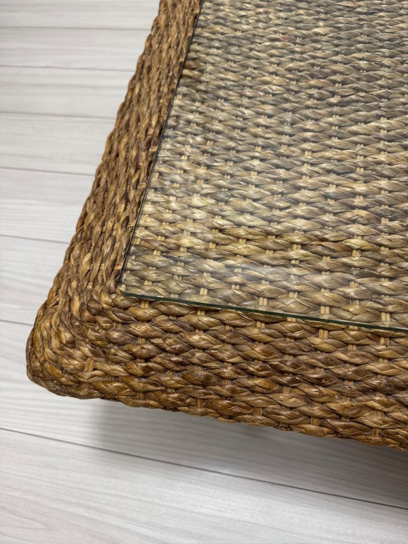 YOTHAKA ウォーターヒヤシンス　ローテーブル　アジアン家具　バリ風