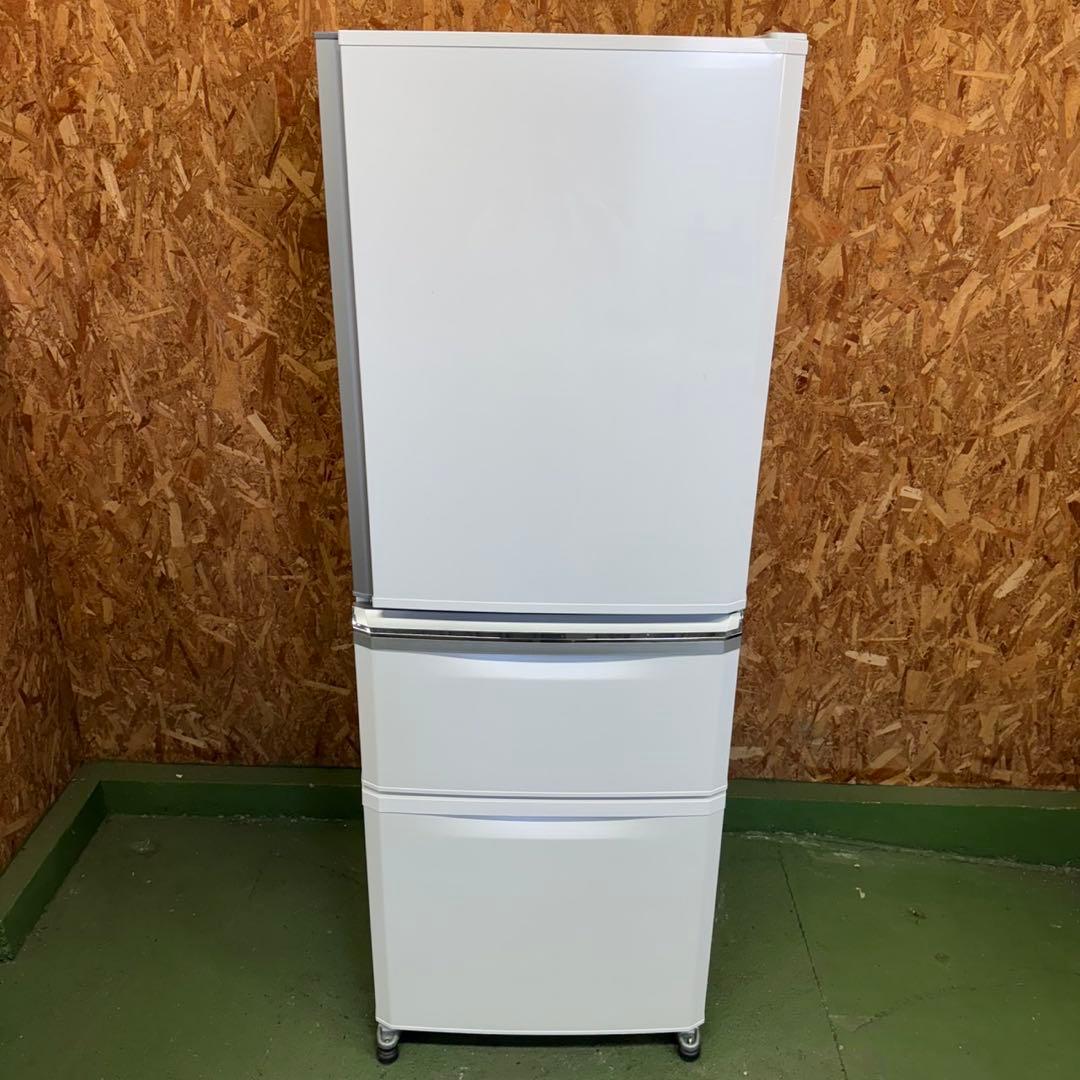 320★2017年製★三菱　冷蔵庫　3ドア　大型　自動製氷　300L 以上