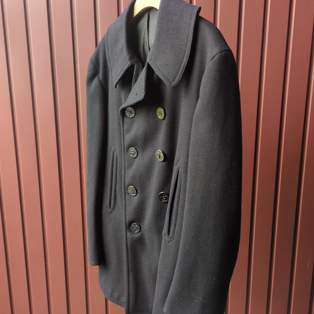 US.NAVY Pコート　40年代　極美品NAVAL CLOTHING10ボタン