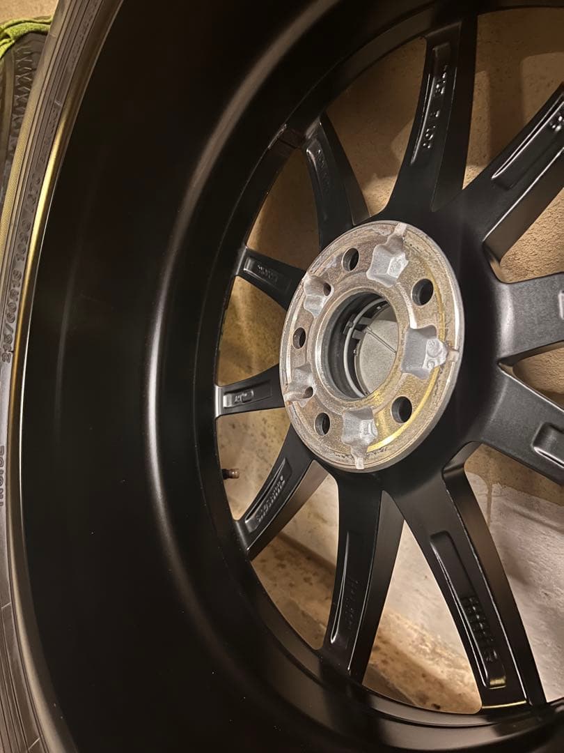 Mercedes-Benz 18インチ スタッドレス　ブラックホイールセット