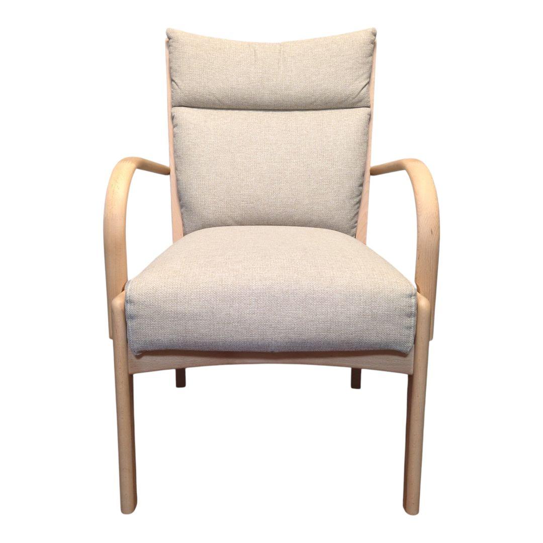 未使用に近い ニトリ ダイニングチェア NコレクションC-27M肘/DC