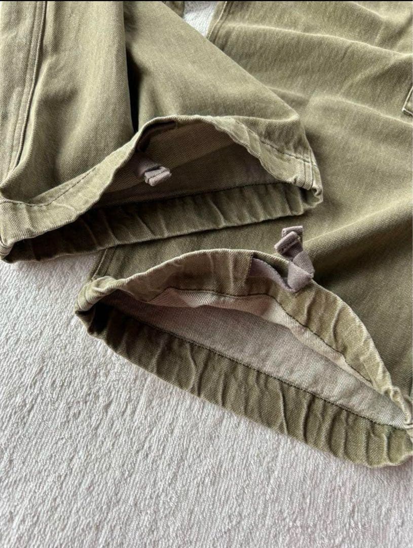 chimala チマラ　カラーデニムカーゴパンツ【売りたいので値下げ！】