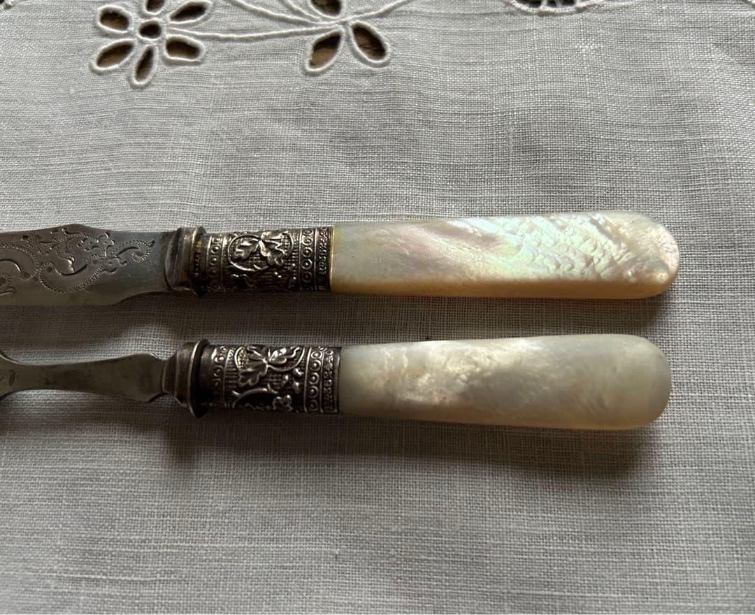 B アンティーク カトラリー3点セット