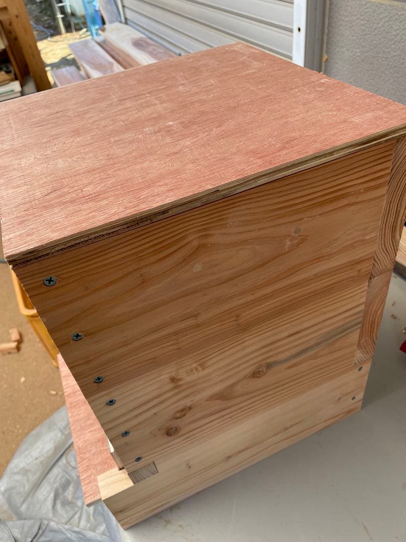 日本蜜蜂重箱式巣箱！ハニーズハウス！超訳あり特価！ニセット！送料無料！