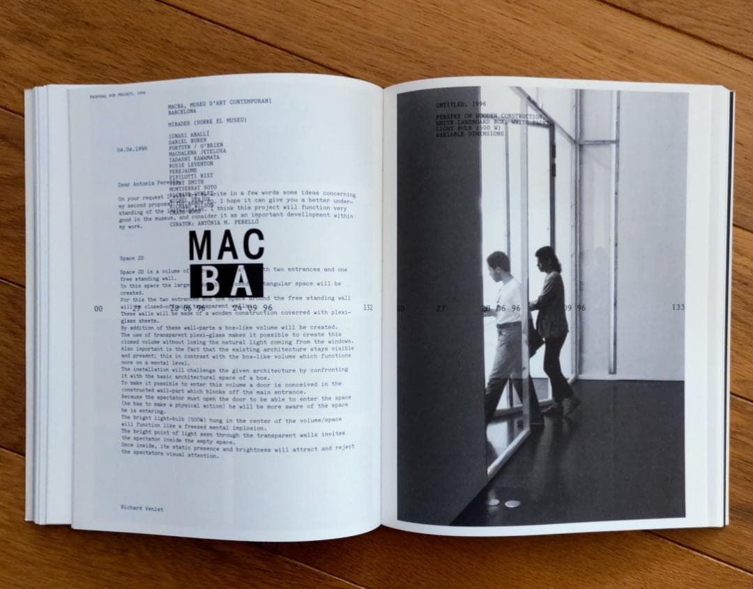 Richard Venlet 作品集 『00』　（洋書）現代美術