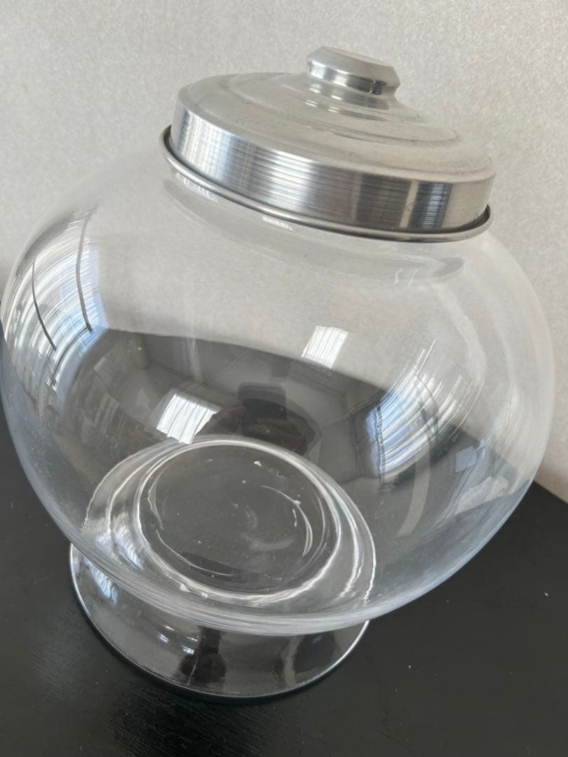 【美品★大型ガラス瓶】昭和レトロ・駄菓子・せんべい・容器